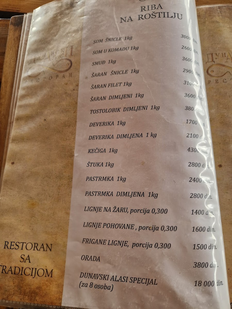 Menu Fishermen Of Danube Restaurant-2