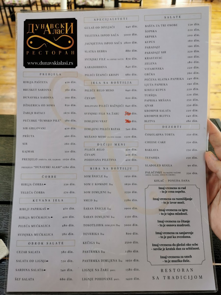 Menu Fishermen Of Danube Restaurant-4