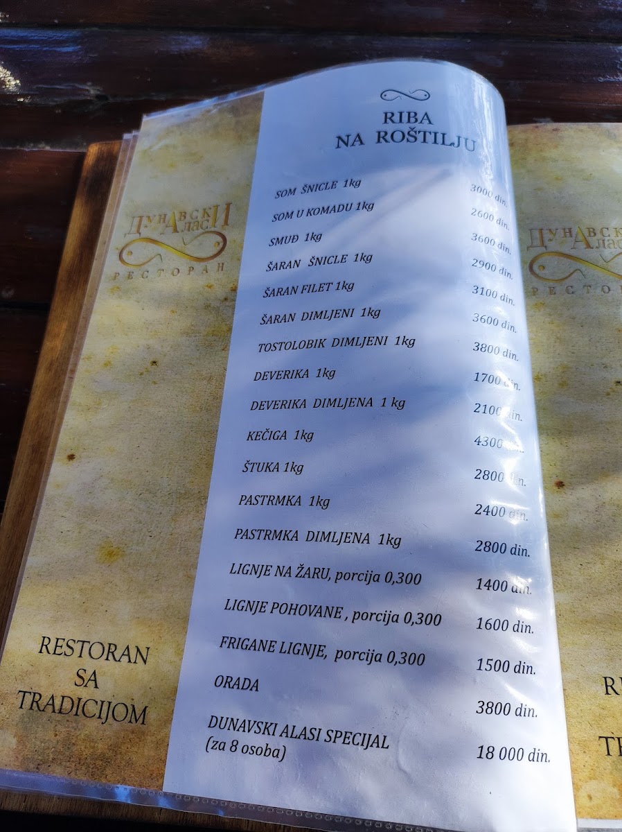 Menu Fishermen Of Danube Restaurant-5